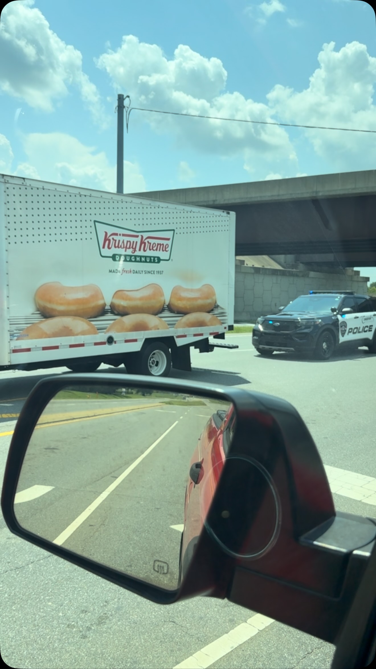 Krispy Kreme sent police in Lexington, Kentucky a surprise