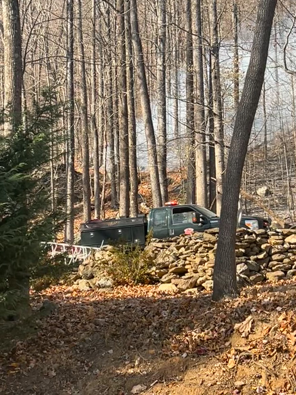 Brush fire in Sunny View Fire District located in the 1500 block of ...