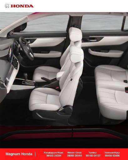 Honda Elevate's Cabin Air Purifying Filter ensures every breath on