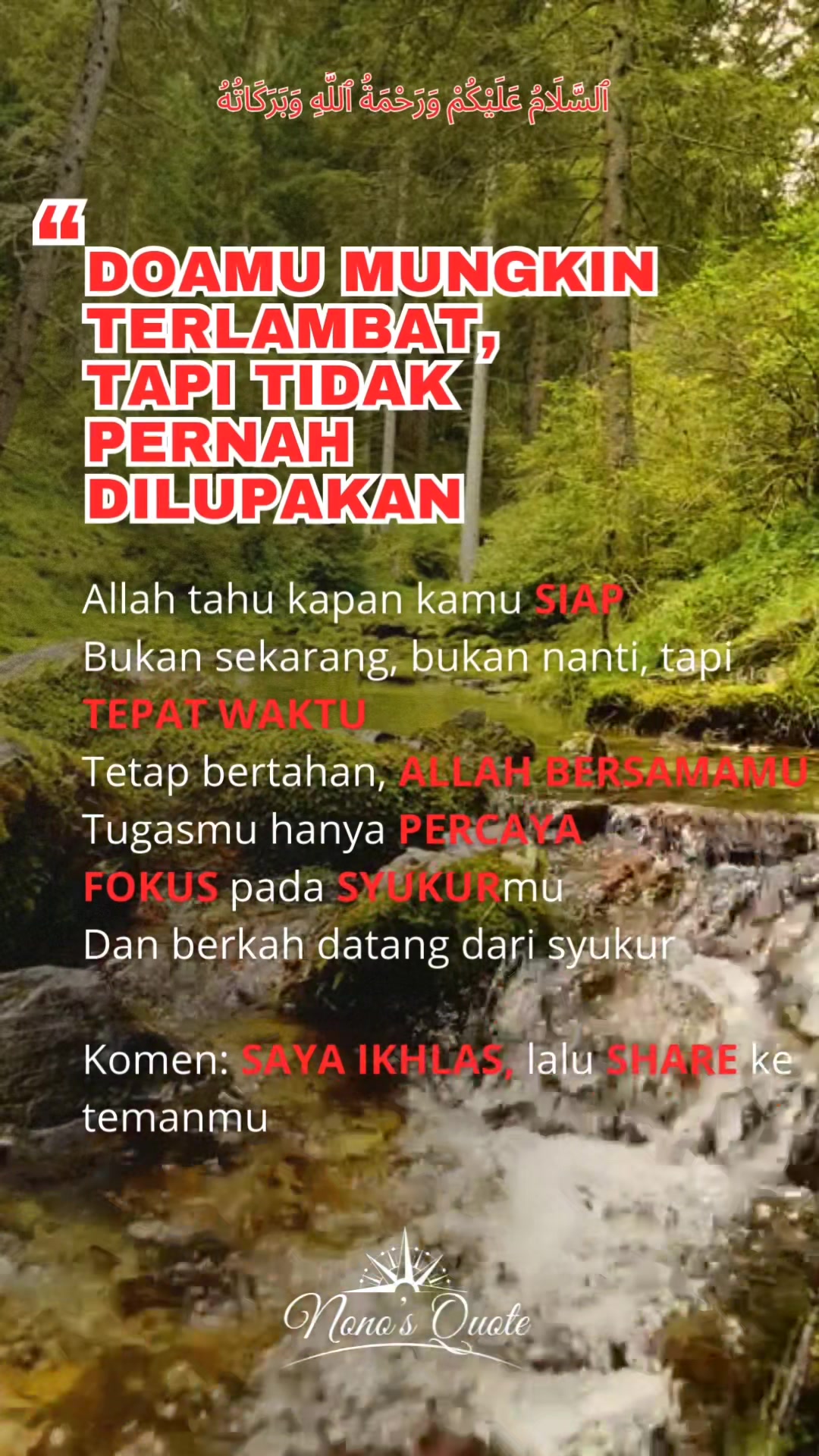 Lelahmu menjadi Lillah Perjalanan batin ketika rasa penat, letih, dan ...