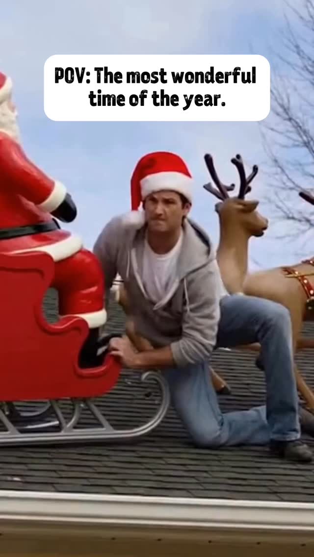 😲 OMG! How embarrassing! Husband tries to set up Christmas decor on the ...