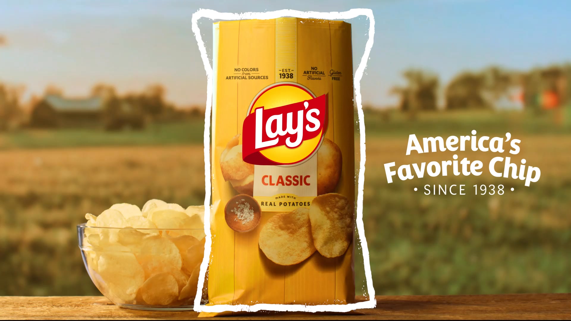 Lay's has the crispy, golden crunch you love made from real potatoes ...