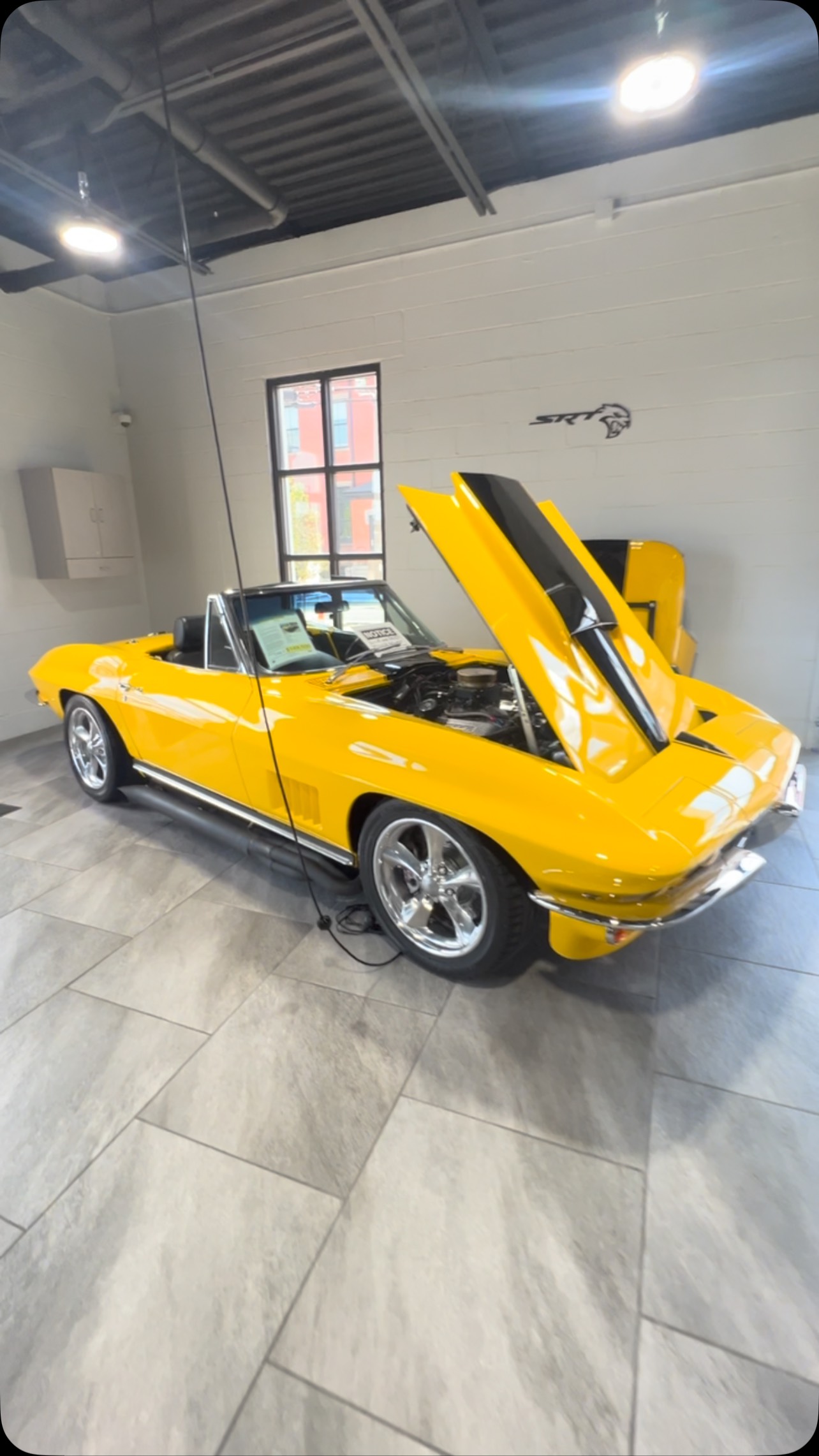 Here is a one of a kind Corvette motorcycle you have to see! We