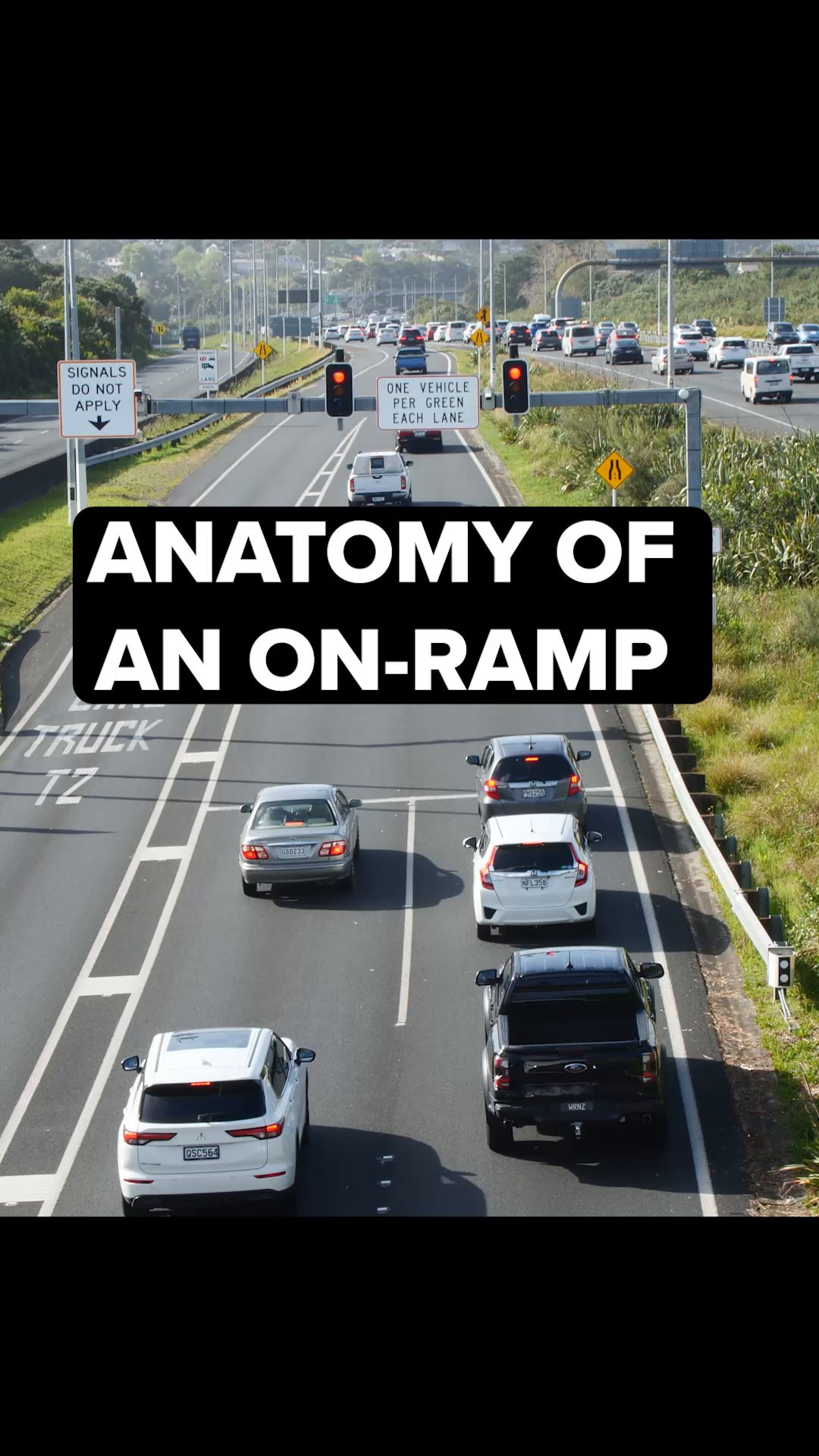 When the collective signal turns green, one vehicle from each lane may ...