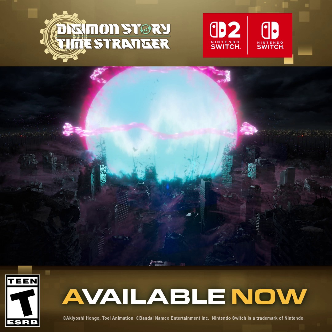 Digimon Story Time Stranger is available now on Nintendo Switch 2