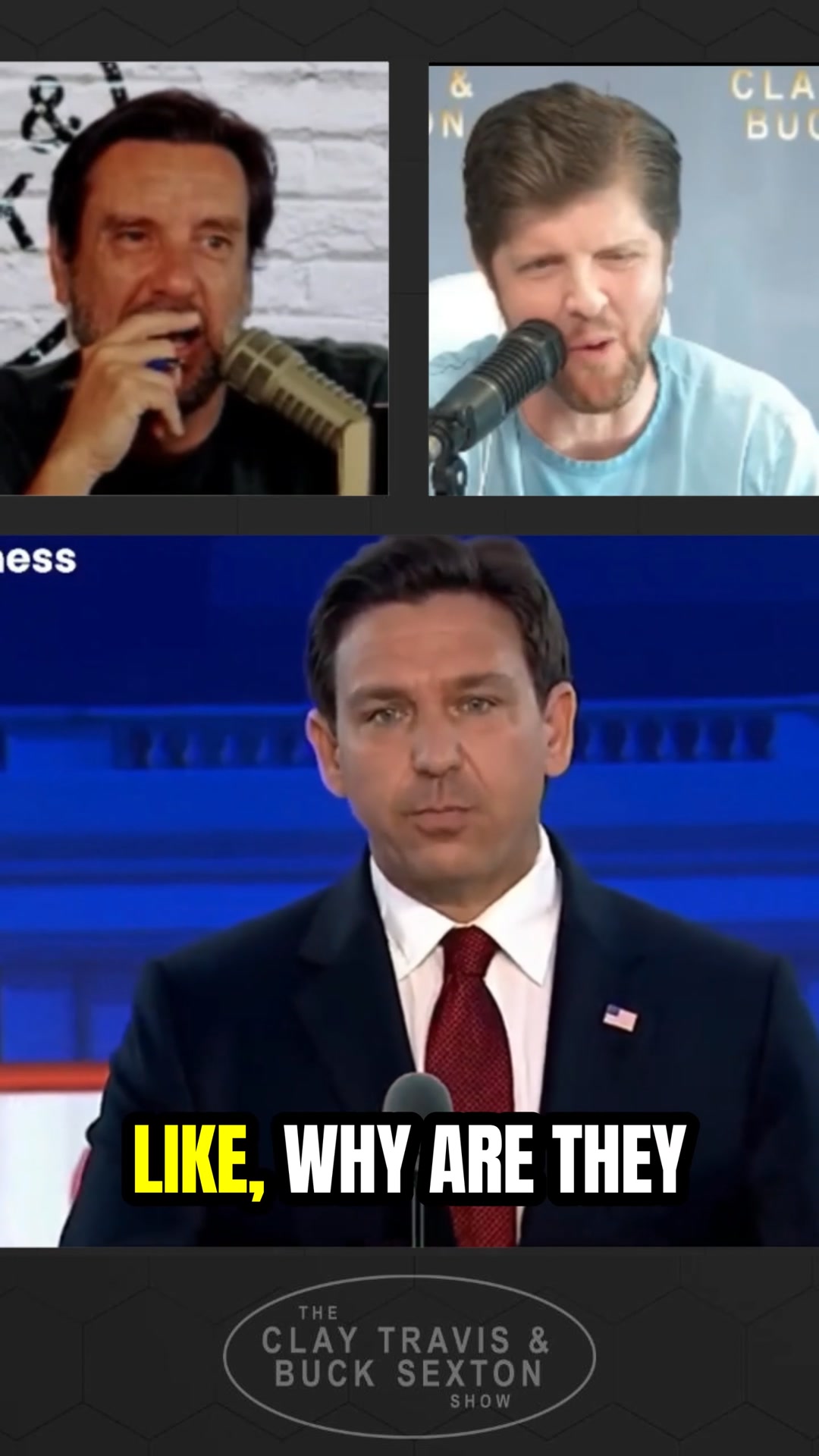 Clay reveals what a fraternity brother of Ron DeSantis told him about ...