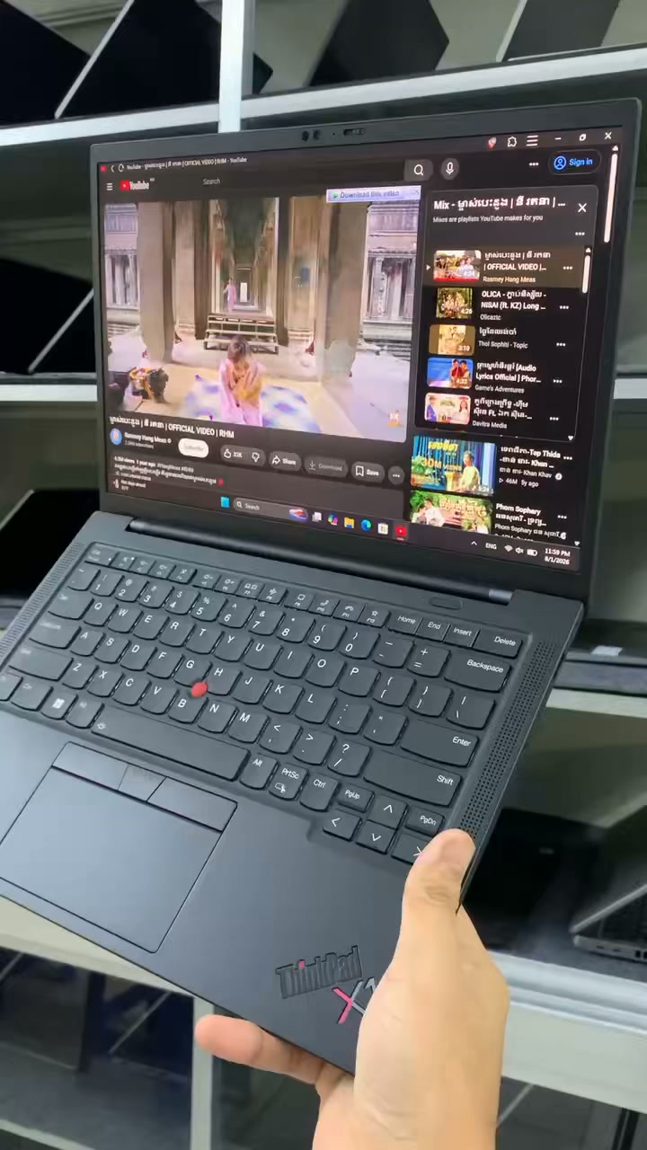 Lenovo ThinkPad X1 Carbon Gen9 Core i7 11th Ram 16G DDR4 SSD 512G