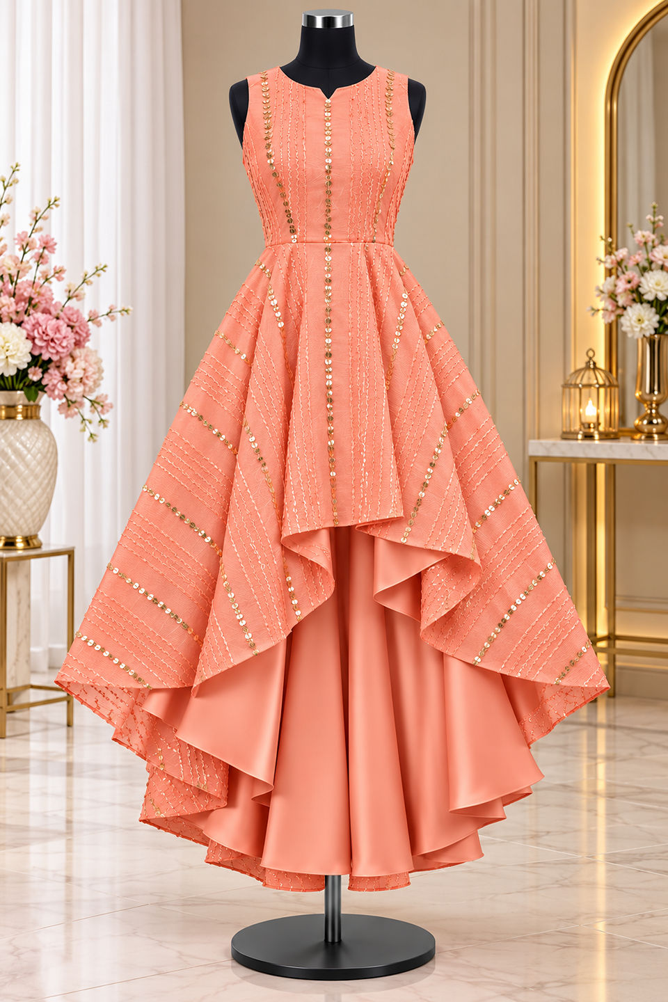 ladies party dress design Beautiful wear easy ✂️ to make 💖, #fashion #style #Partywear #design #tutorial | KS Fashion Hub 911