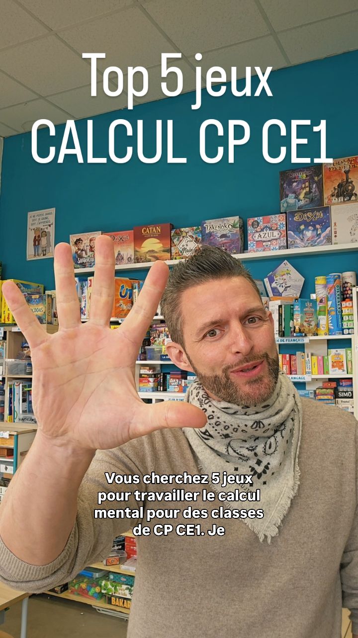 TOP 5 de jeux de CALCUL mental et automatisé pour CP et Ce1 voici les 5 ...