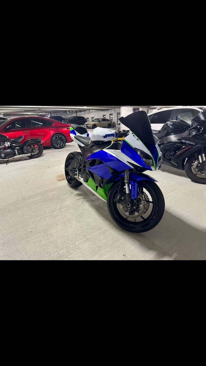 Matt's build Kawasaki zx6r Full build start to finish | Mattheus T