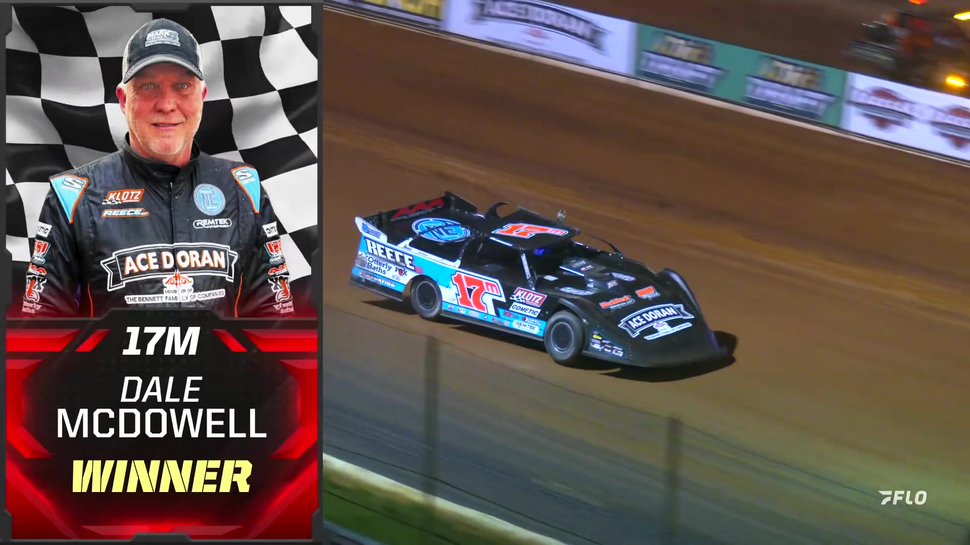 🏁 Dale McDowell wins the Lucas Oil Late Model Dirt Series