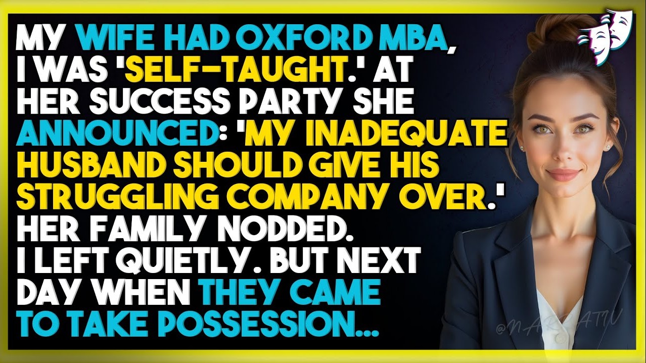 My Wife Flaunted Her Education Over Me—Yet dawn returned a truth her ...