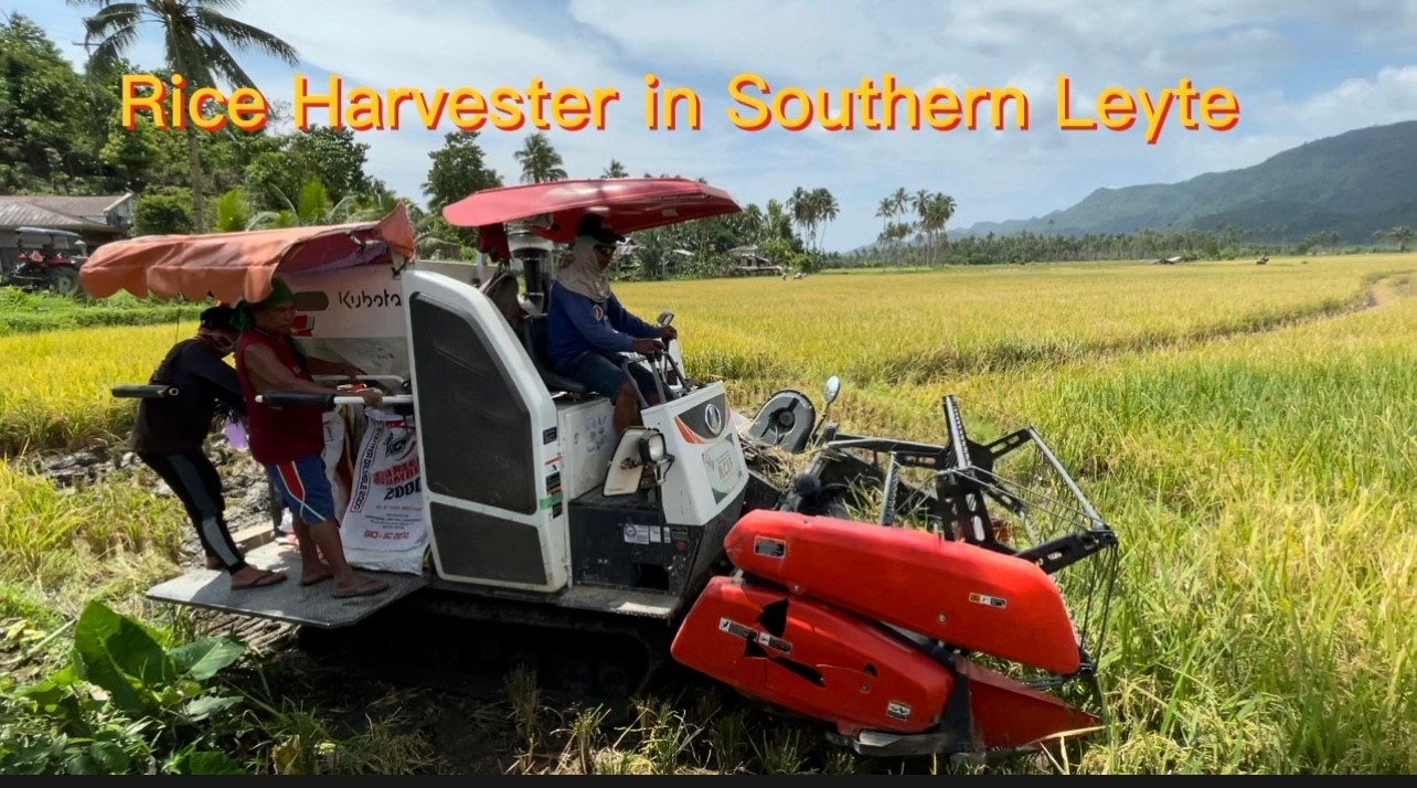 Modern Technology in Agriculture: Rice Harvester Machine in Southern ...