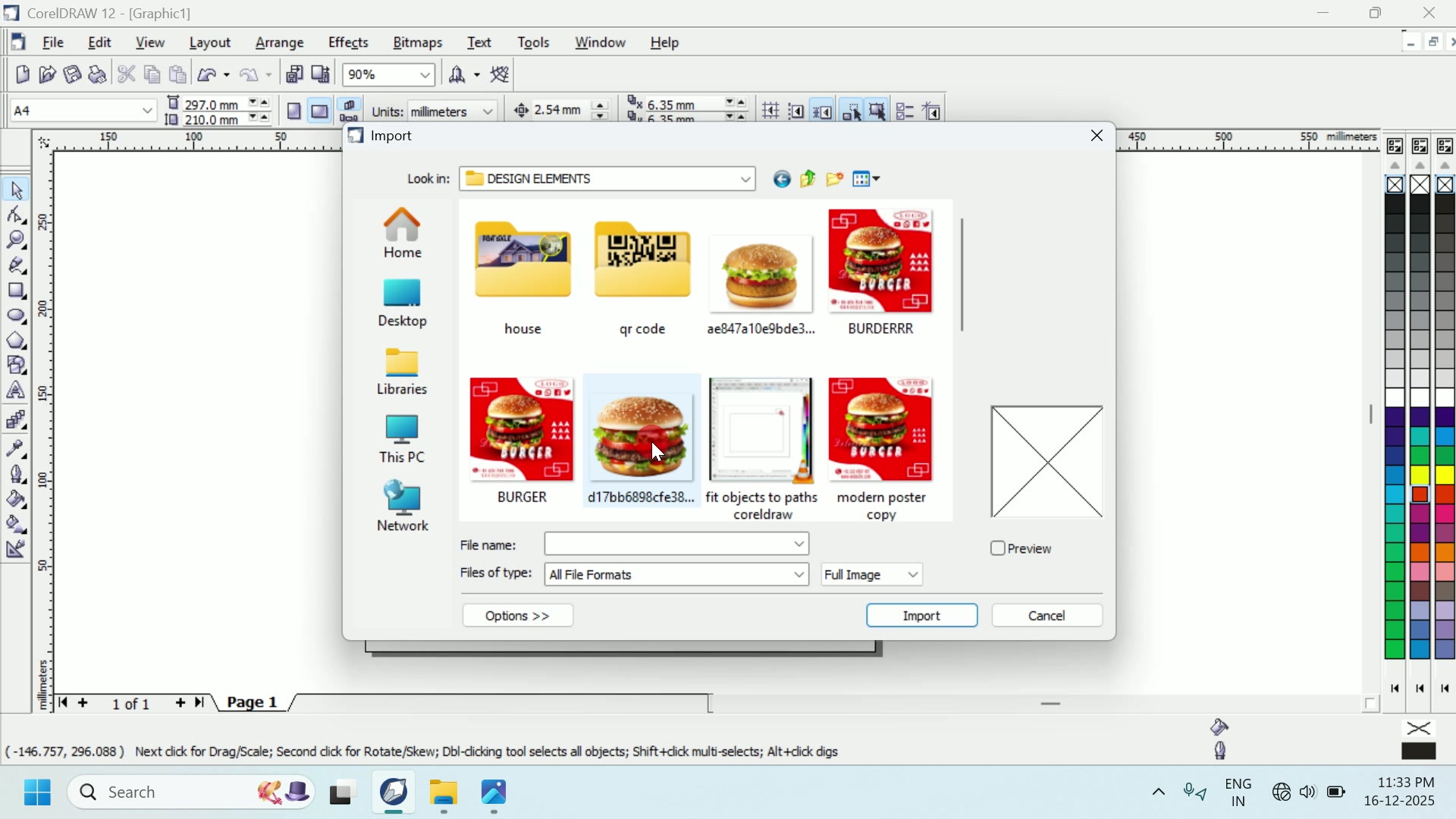 CorelDraw 12 Graphic Design Lesson 1 #CorelDraw2025 #coreldrawtutorial ...