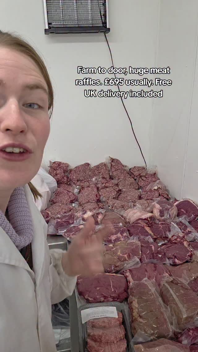 Our meat raffles are getting bigger and better! Gotta be in it to win ...