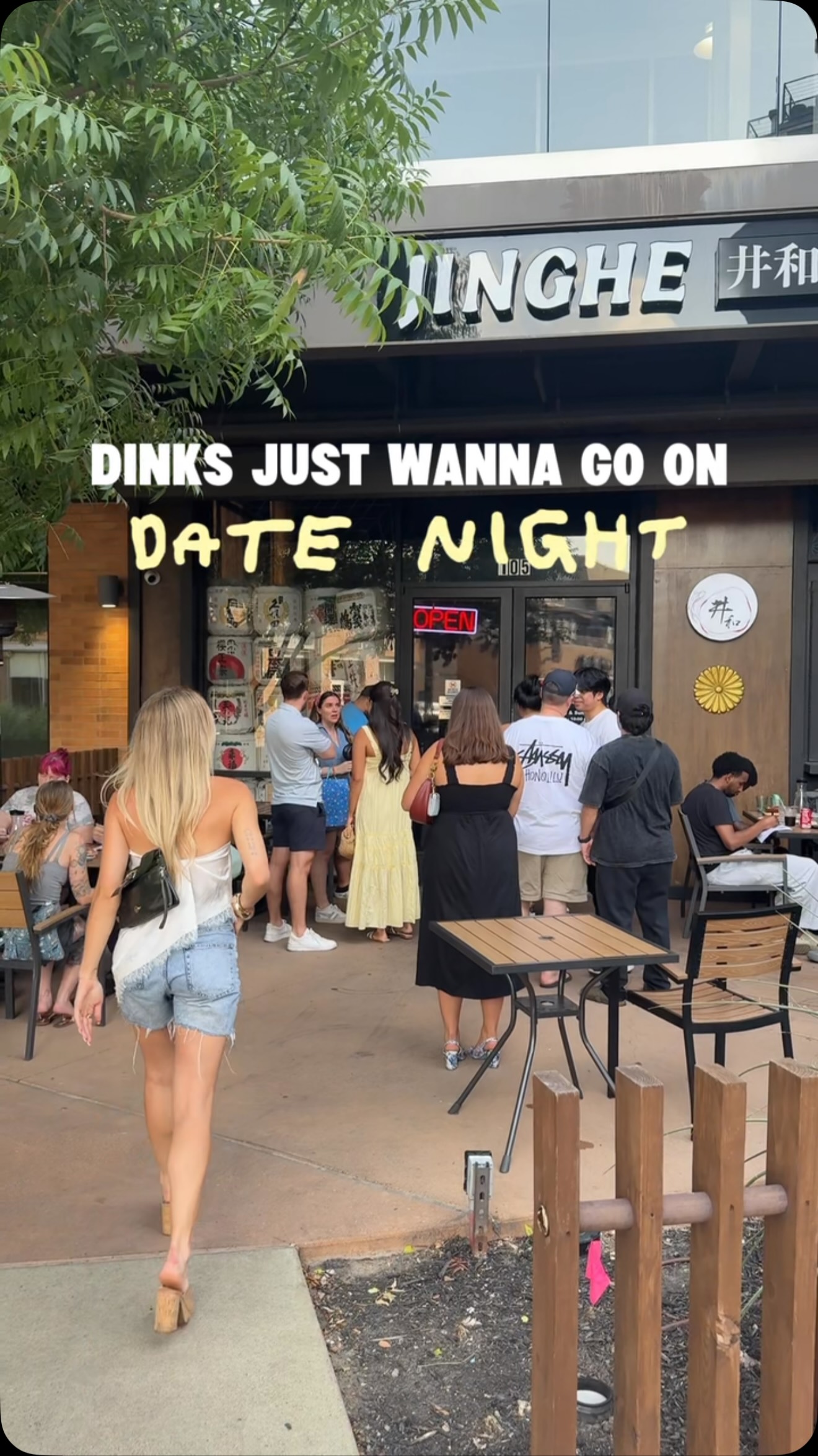 DINKS just wanna go on #datenight 🍣🍸 One of our favorite sushi