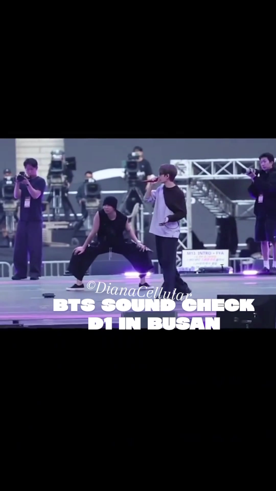 BTS Rehearsal Sound Check D1 in Busan #BTSInBusan