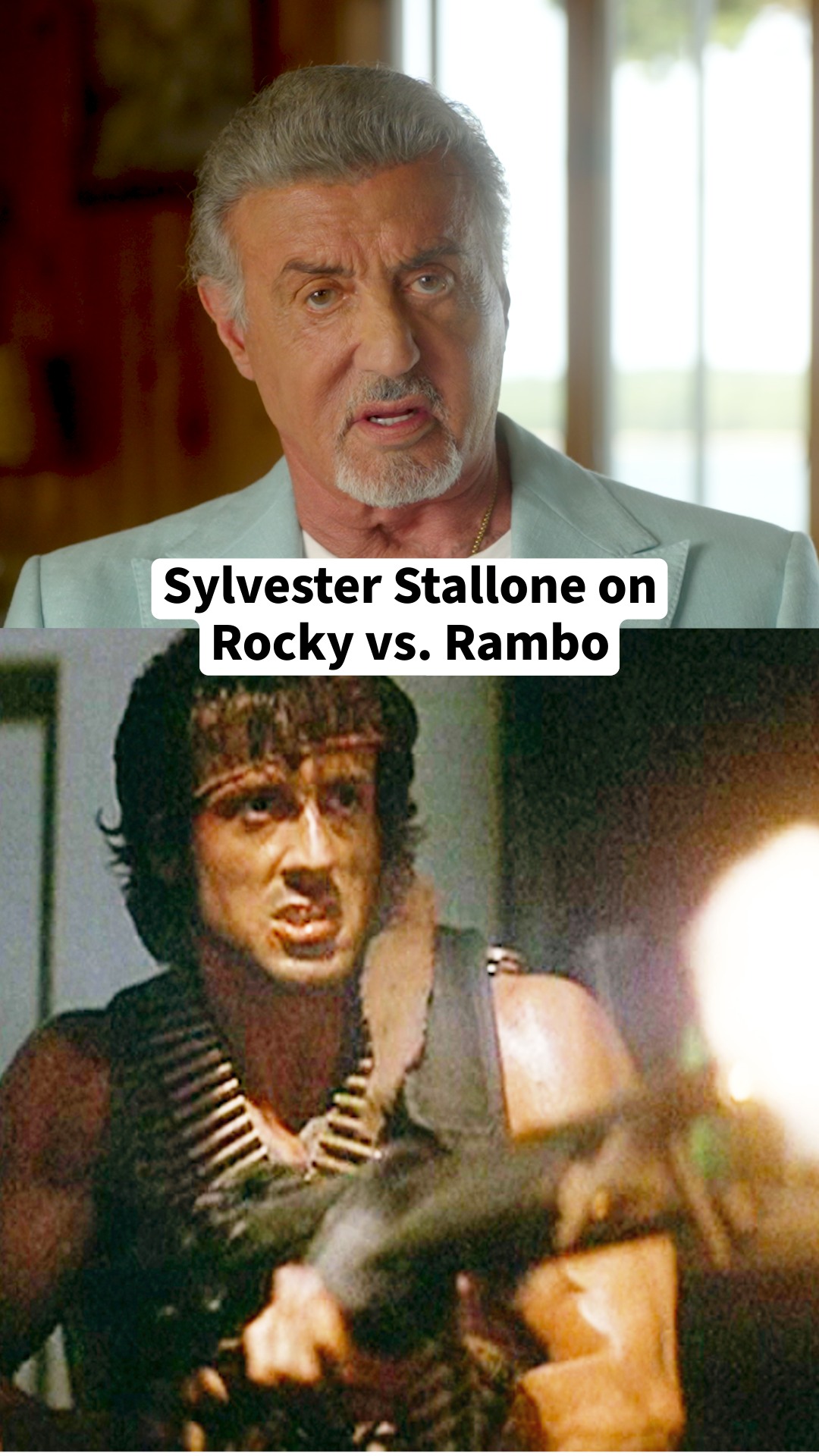 Rocky vs. Rambo? Sylvester Stallone explains how his two most iconic ...