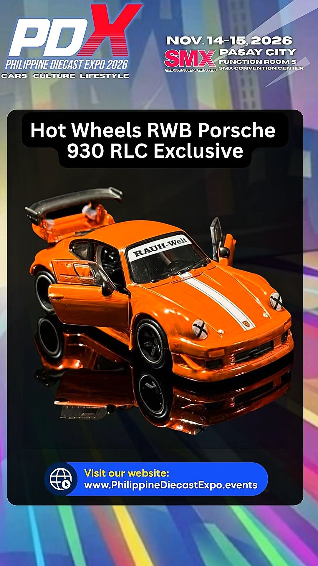 📣 Thailand Diecast Expo 2026 (TDE) - Part 3 Introducing the RWB