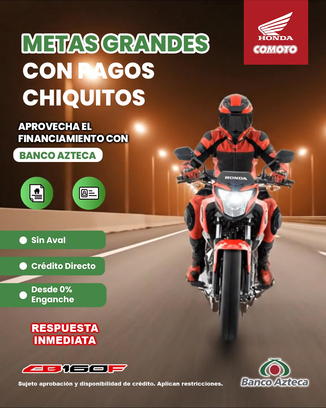 Honda Motos Comoto Tesistán - SI SOY... #COMOTOHonda 🟢⚪️🔴# ...