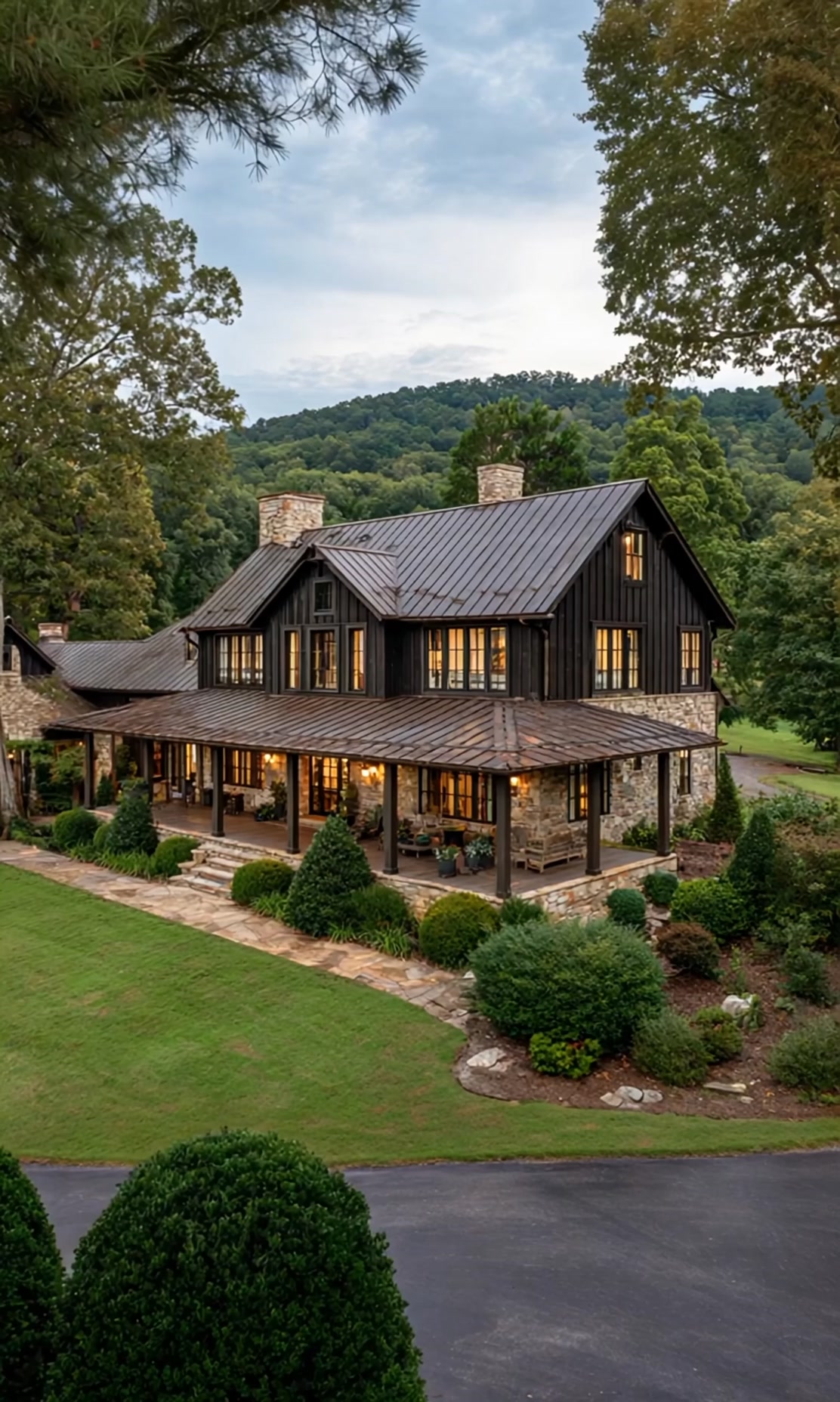 A Stunning Barn-Style Home with Copper Roof and Timeless Charm | Off ...