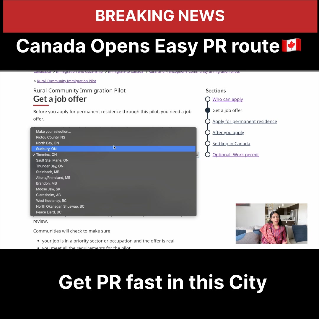 Breaking: Canada Opens Easy PR route- Apply in this City before it's ...