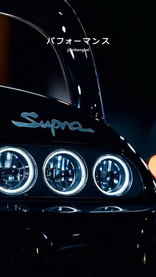 Midnight Supra. Cold lights, warm boost #toyotasupra #2jz #supramk4 # ...
