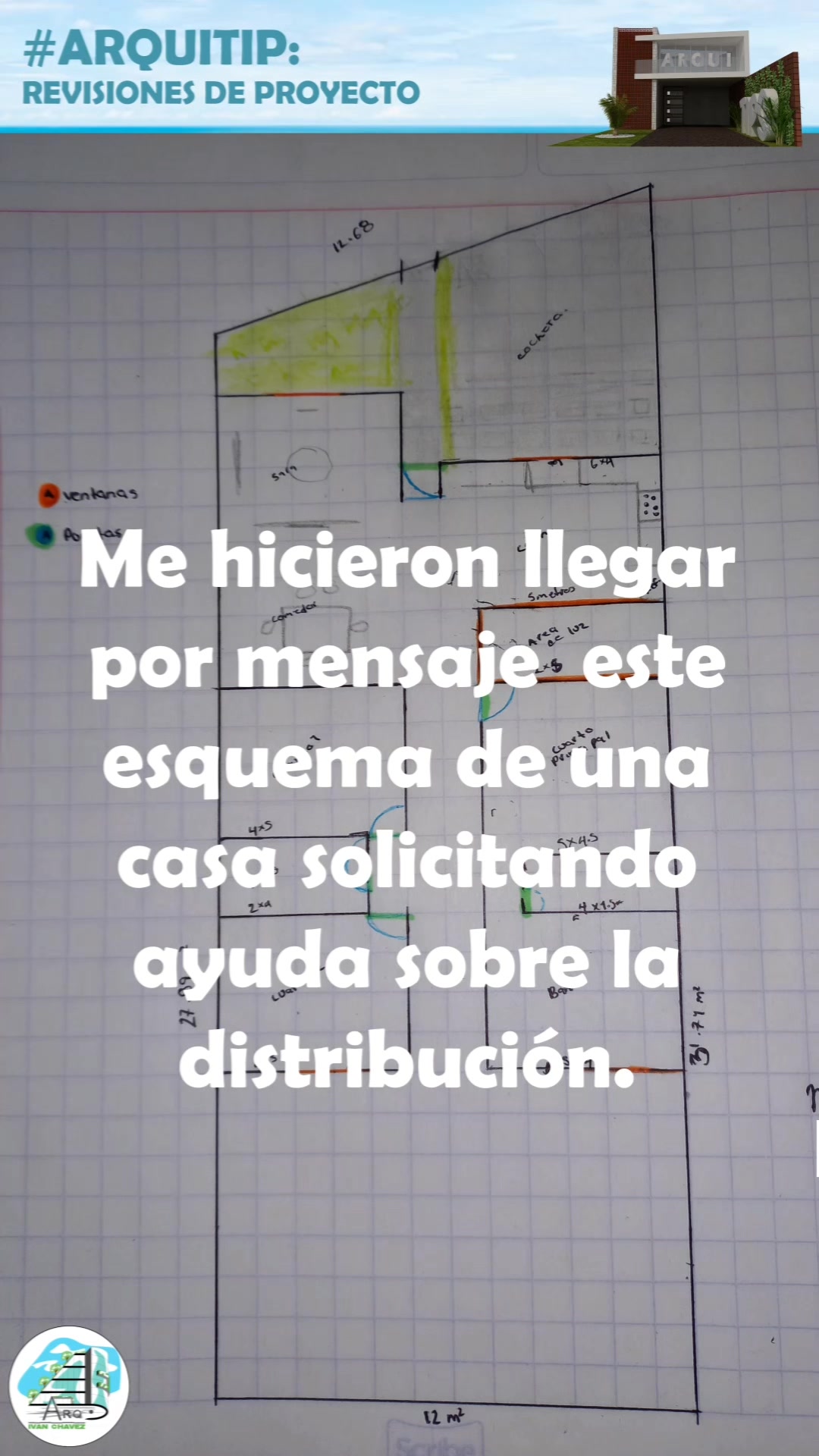 Revisión de planos de casa. Uno de los problemas mas comúnes en la ...