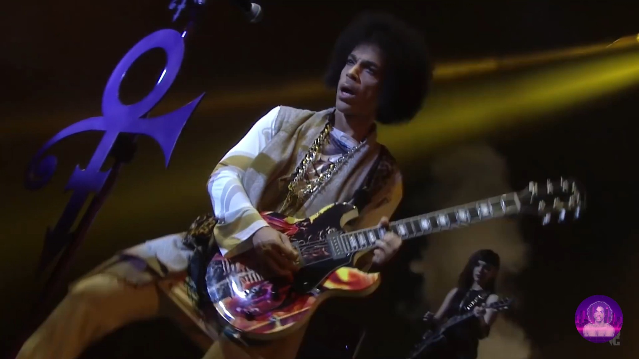 Prince and 3rdeyedgirl performing the song Let's Go Crazy live