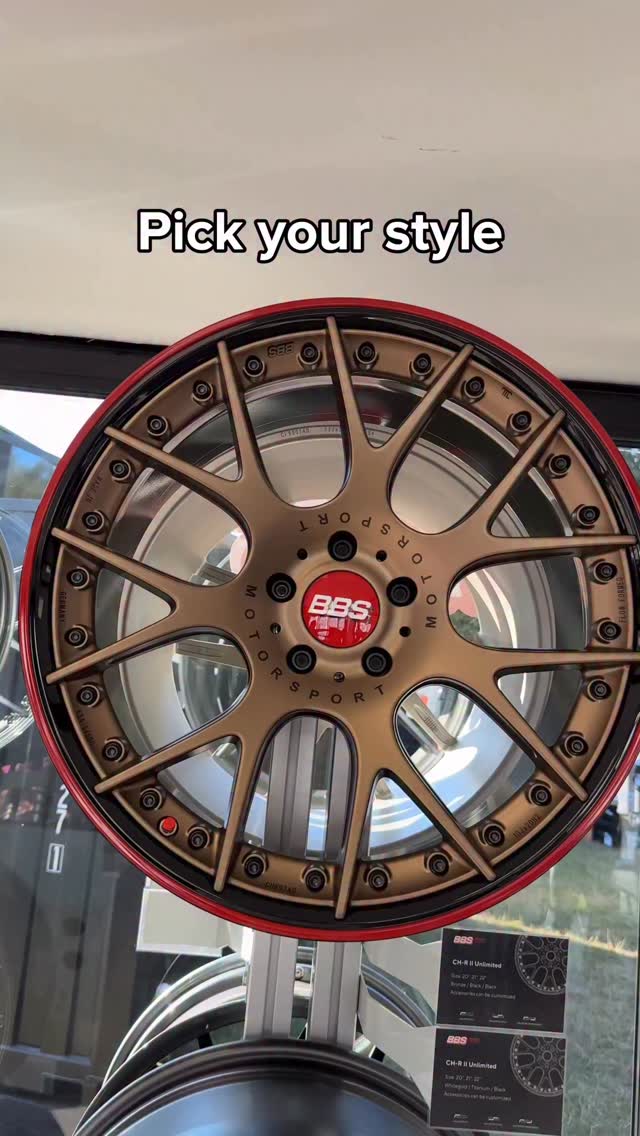 Comment your favorite style below 👇 Because with BBS, every wheel is a ...