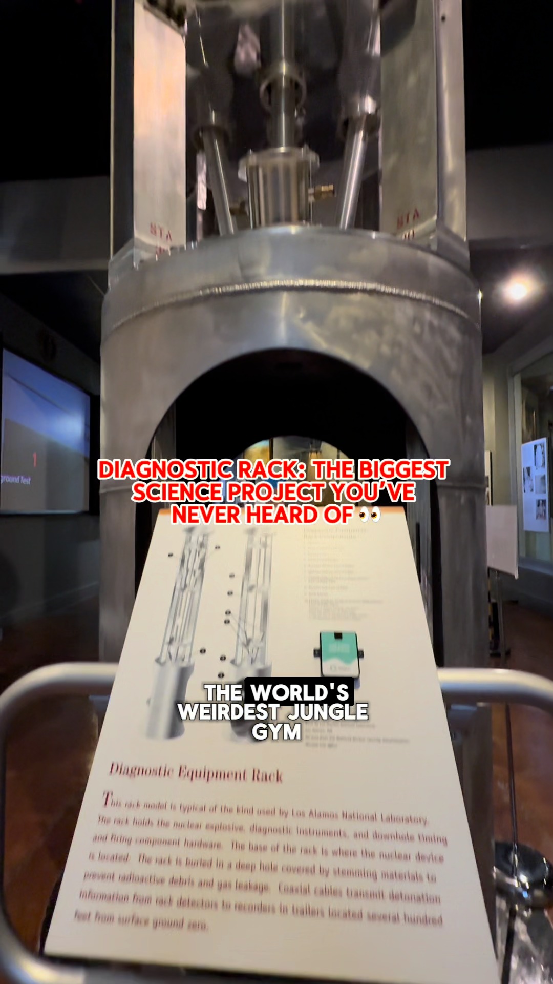 Ever wonder how underground nuclear tests were conducted? 👀 Our ...