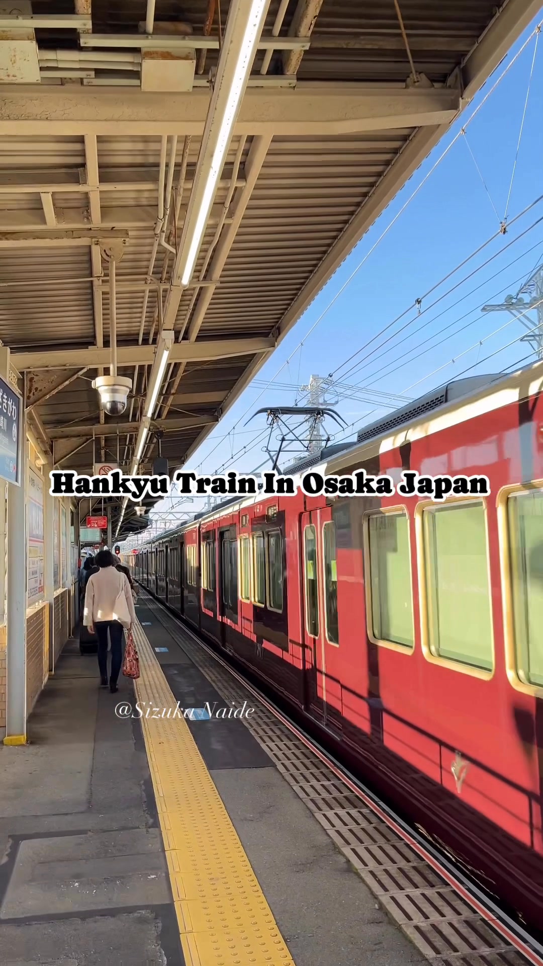 Normal Day Train In Osaka Japan. #japan #osaka #tuesday #train # ...