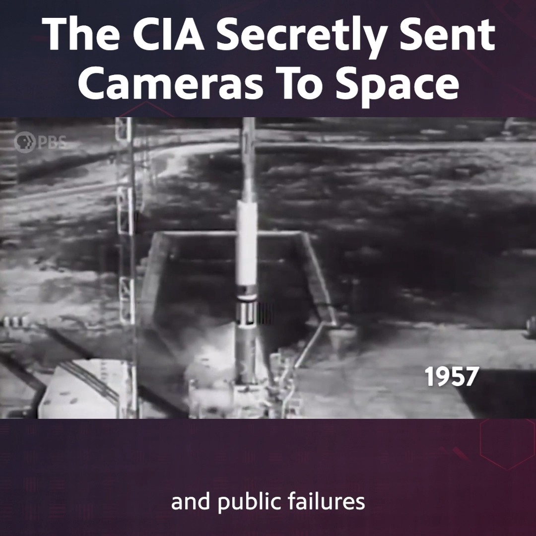 The CIA Secretly Sent Cameras To Space | Be Smart | Facebook