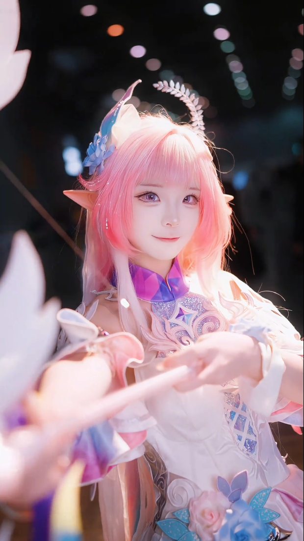 「黄桃罐头」用爱铭记我😍😘🥰。 。 。 。 #COS #昔涟 #昔涟cos #cyrenecos #cyrene #cyrenecosplay ...