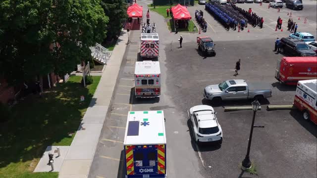 On Monday, the EMS Academy hosted the Moving Honors Ceremony to ...
