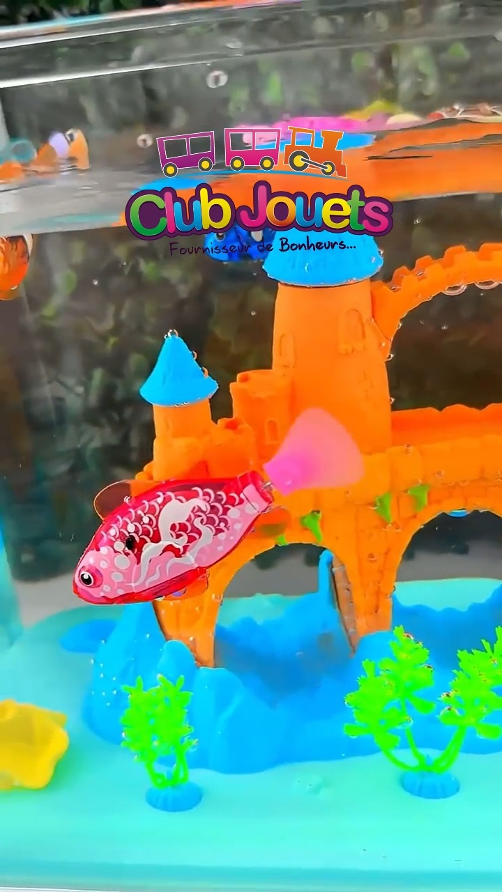 Robot Poisson Nageur Automatique Pour Bain – 15 X 20 Cm, Lumières Et Mouvements Réalistes – Cadeau Pour Enfants !