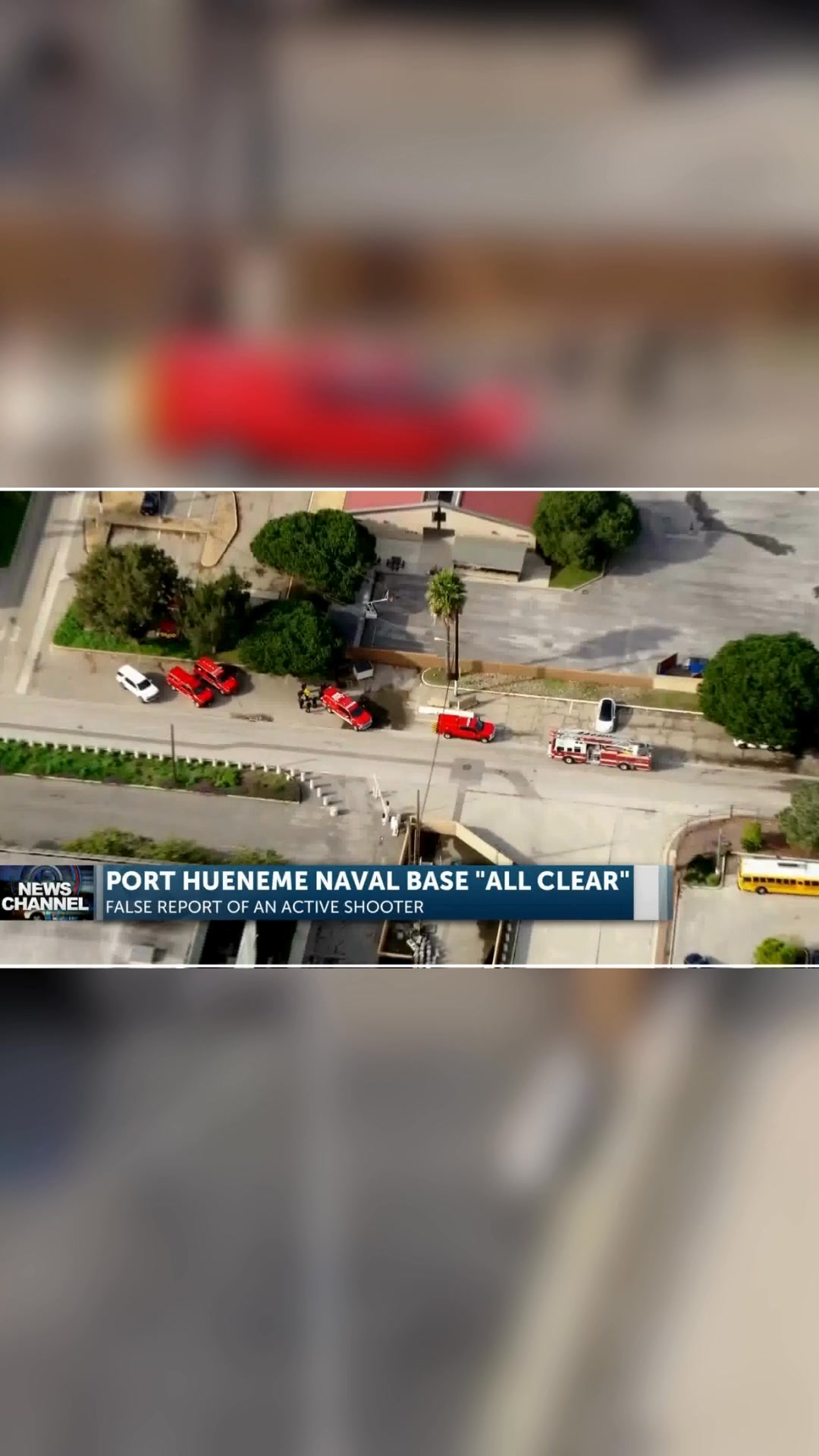 Naval Base Ventura County Port Hueneme was cleared from lockdown for ...