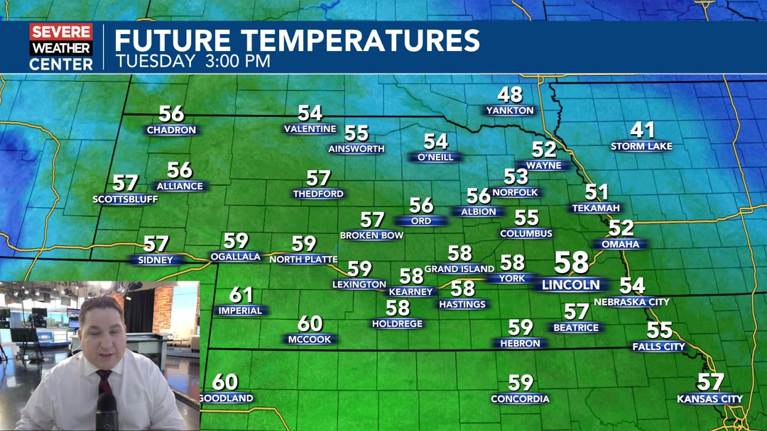 Mainly sunny skies with unseasonably mild temperatures are expected ...