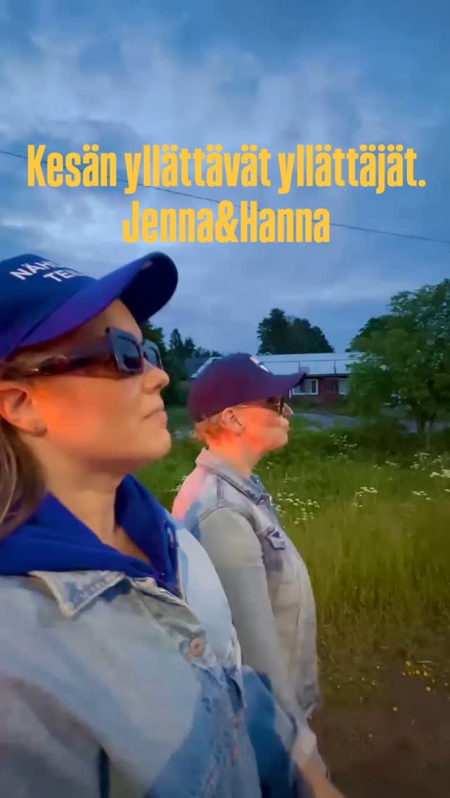 Kesän yllättävät yllättäjät Jenna & Hanna Sykkivä Naurava Itkevä Säv ...