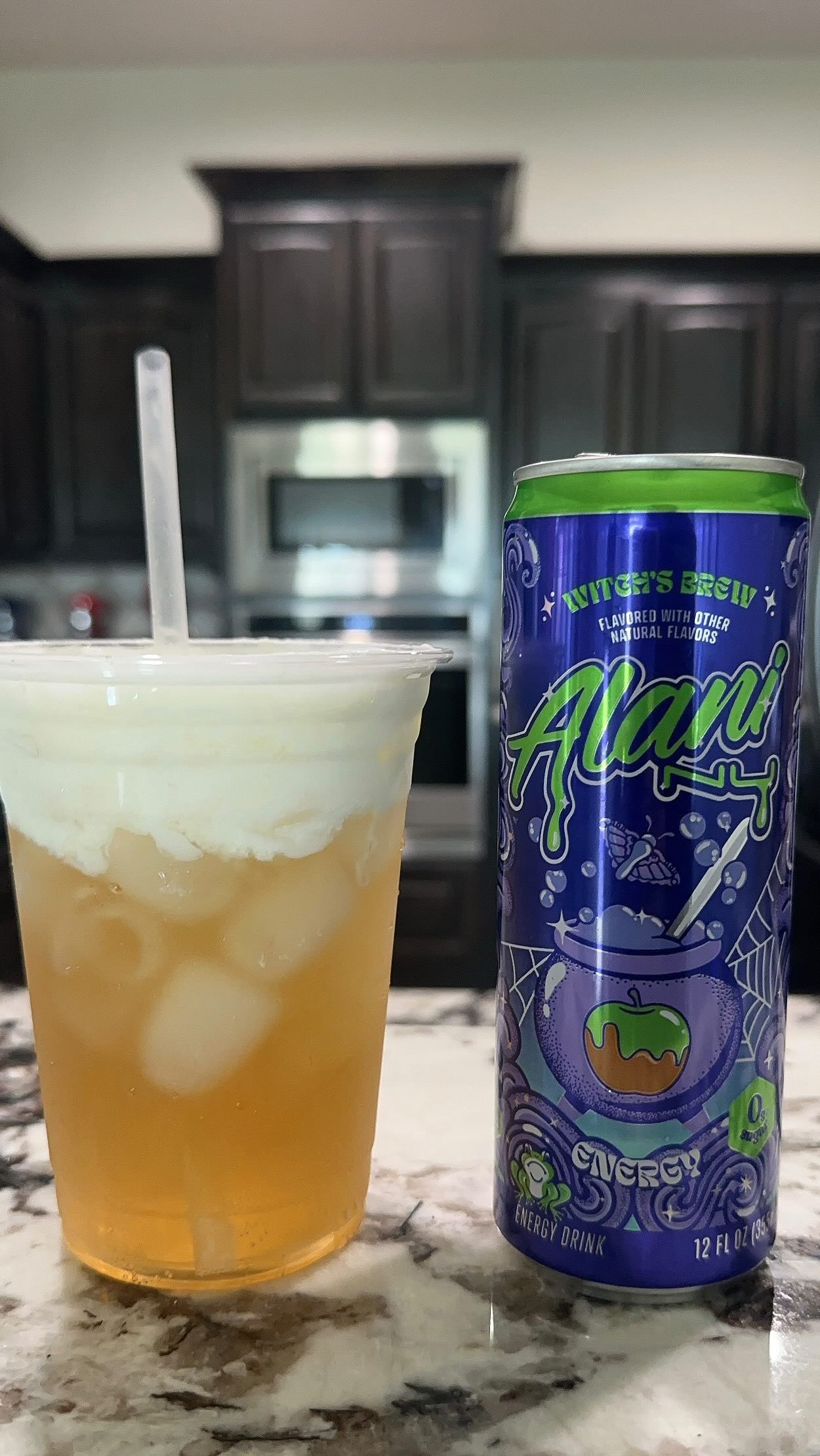 Dirty witch's brew with the new Alani witch's brew! I added the