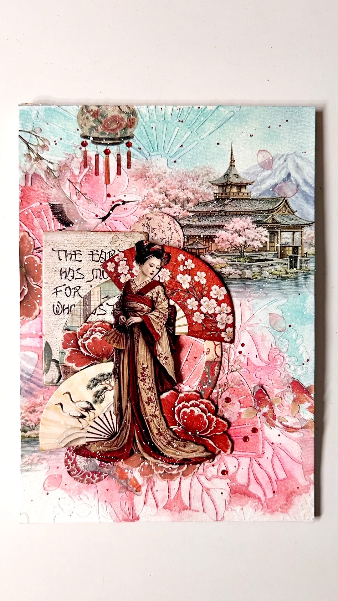 ピッピ様ジャンクジャーナル Cerry Blossom 3 JUNK JOURNAL CLUB with
