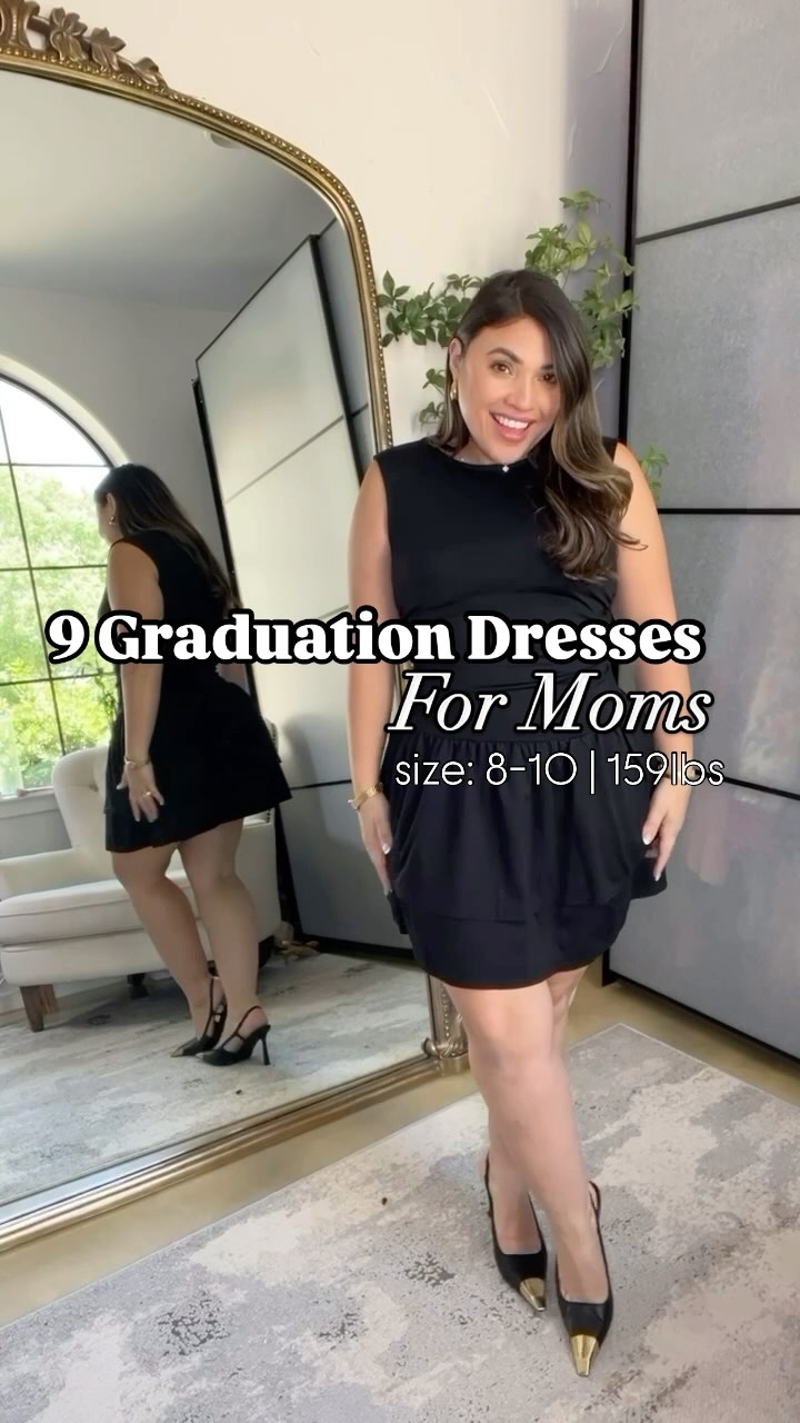 amazon graduation dress Outfits for Moms and Guests 54y/o-approved! Comment Shop for the 🔗. Wearing small in all except last dress(black)-in XS on that one! I'm 5'2” 118#ish for reference These outfits can This girls casual dress Size:US 9.5 Romantic, Vintage Butterfly Chiffon Dresses to Wear to a Wedding