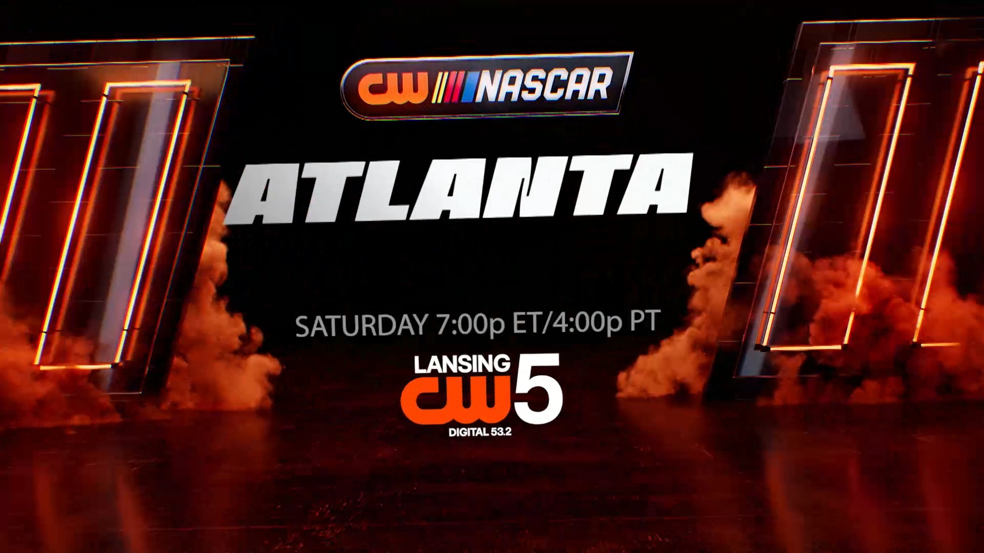 WLNS TV 6 Partner Message The Nascar Xfinity Series lights up Atlanta ...