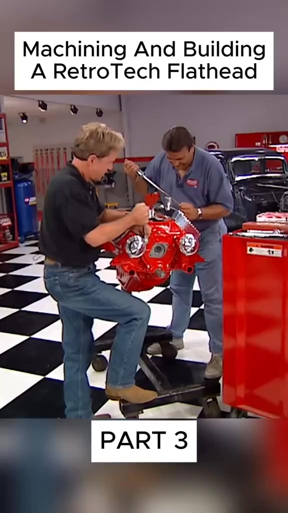 Machining And Building A RetroTech Flathead | Beatrix Riley | Facebook