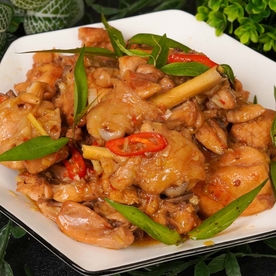 GÀ KHO RAU RĂM món ăn dễ nấu gia vị đơn giản mà ngon khó cưỡng #monngon ...