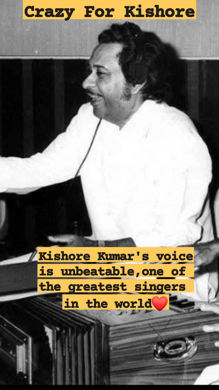 Kishore Kumar's voice is unbeatable, one of the greatest singers in the ...