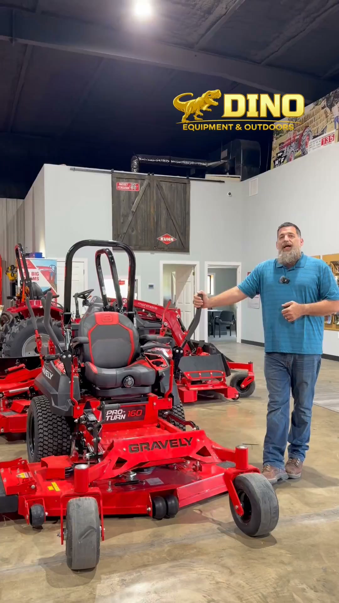 The Gravely Pro Turn Z 52 comes featured with a 23 HP Kawasaki FS