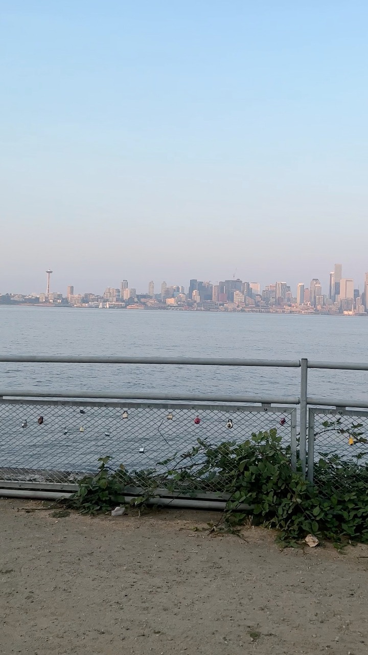 #alkibeach #westseattle #visitseattle #seattleskyline #seattle # ...