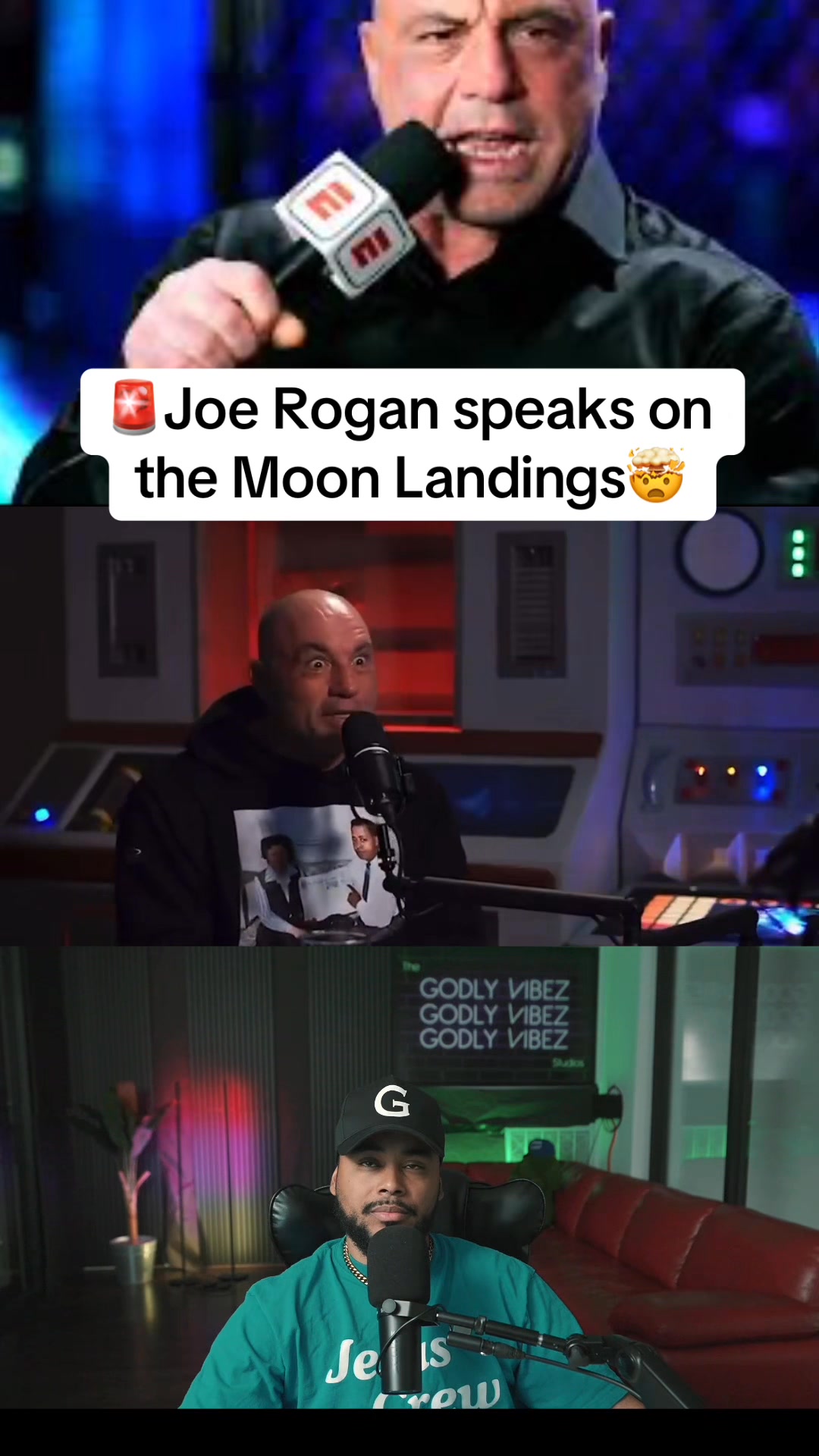🚨Joe Rogan speaks on the Moon Landings🤯 | Isaiah Robin | Facebook