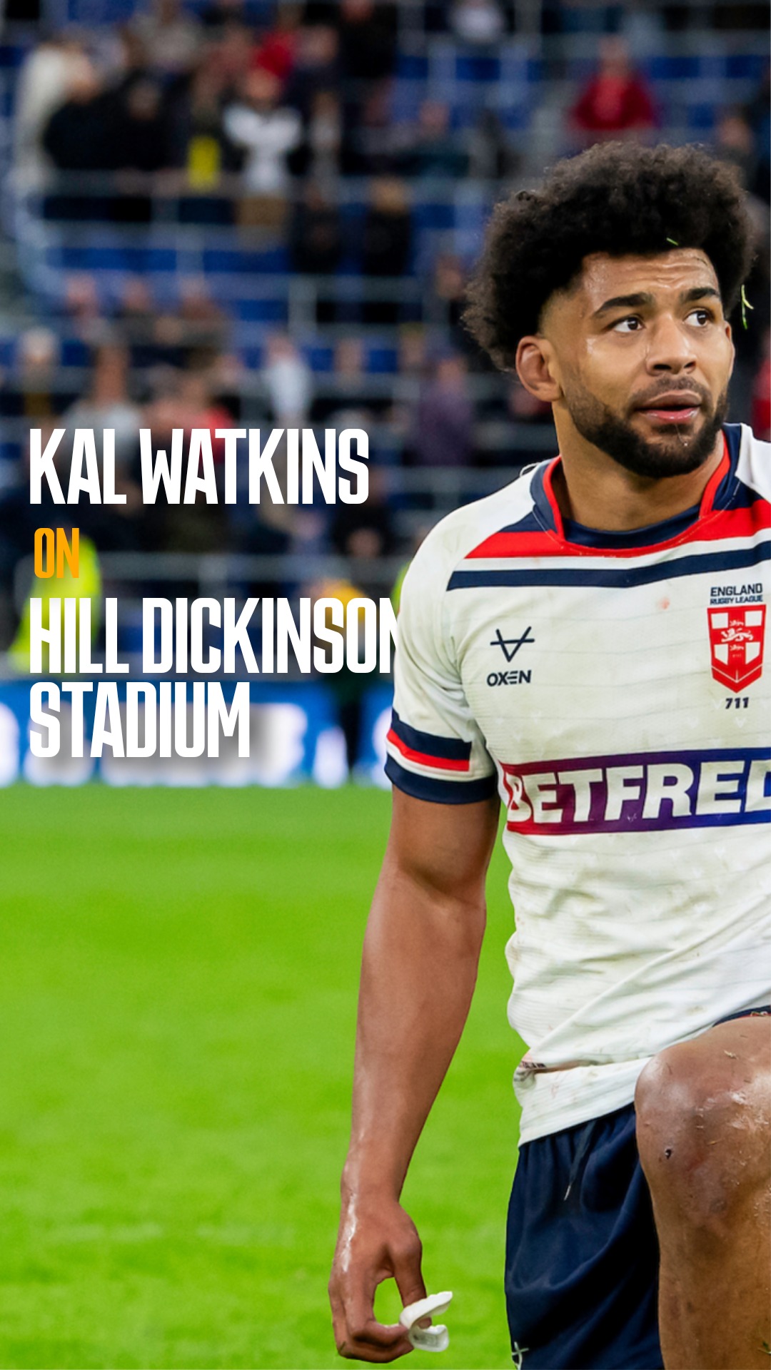England centre Kallum Watkins was full of praise for Hill Dickinson ...